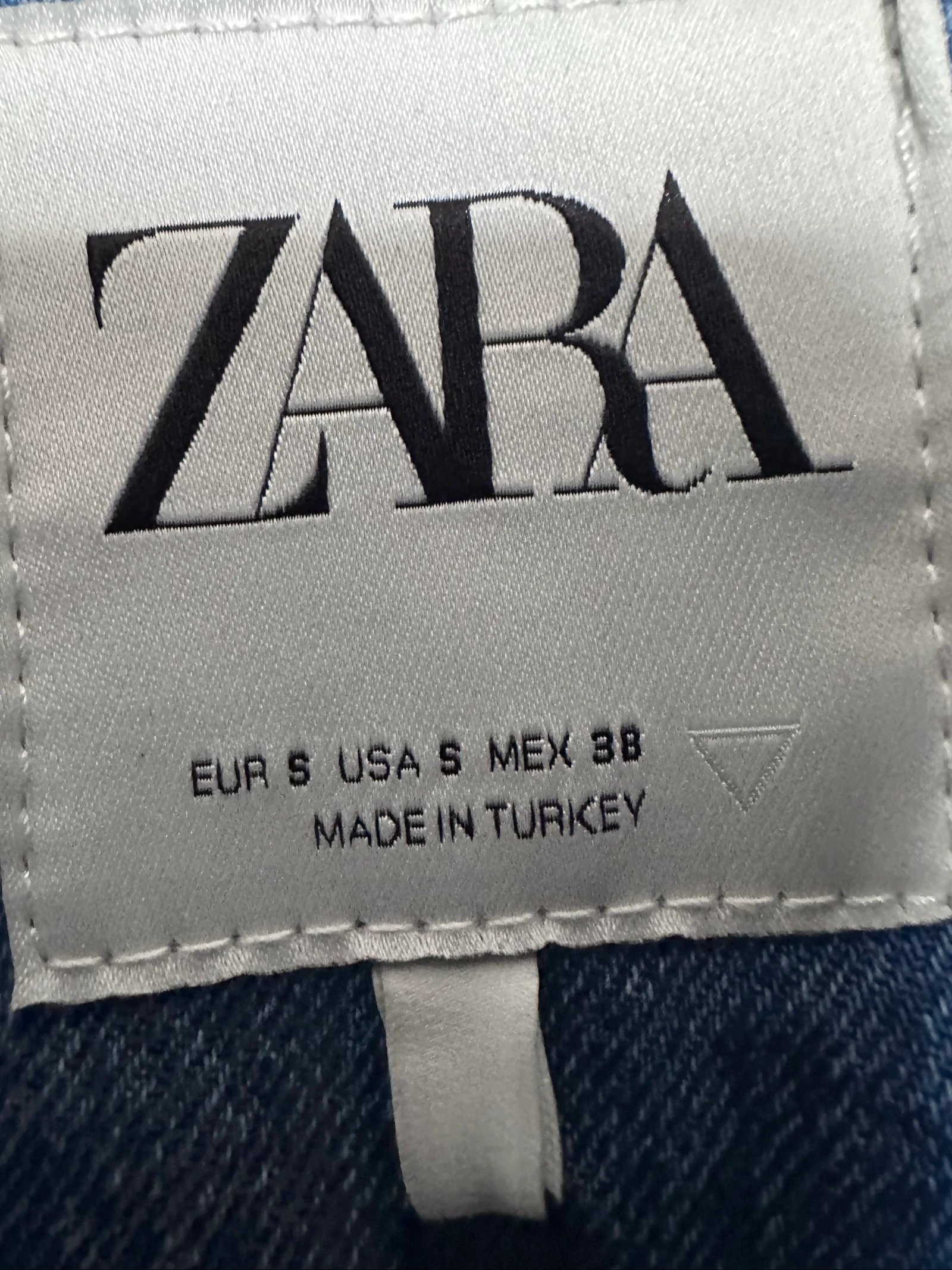 Zara light denim jacket size s – photo 6